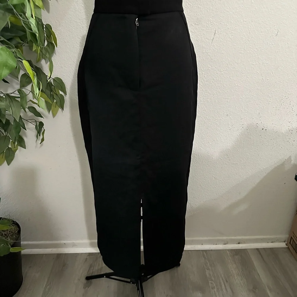 CEFINN Elegant pencil Black Women's Skirt work mode neutral bossgirl Sz 4